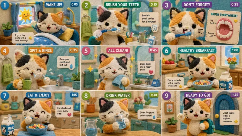 Childrens Educational Video Storyboards