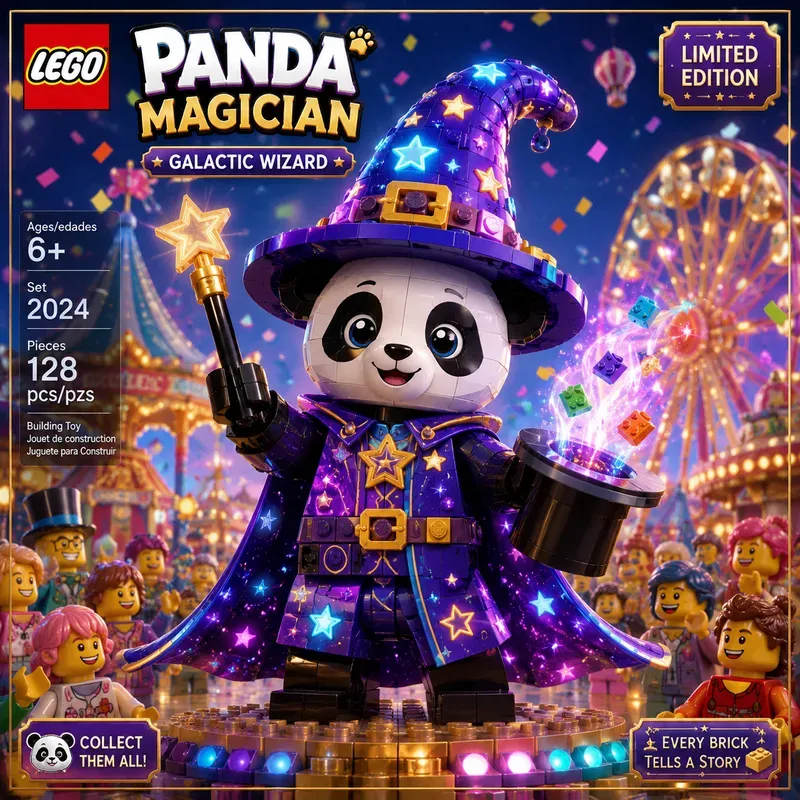 Legostyle Cute Character Posters
