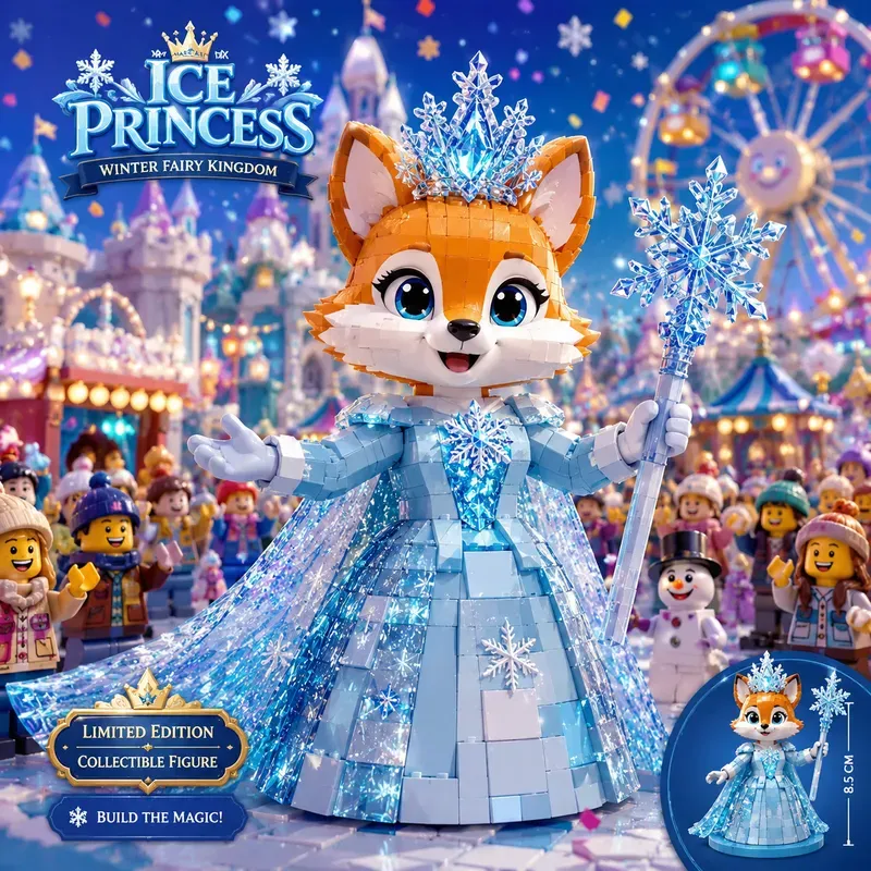 Legostyle Cute Character Posters