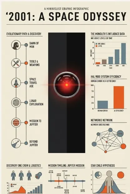 Classic Movie Infographic Posters
