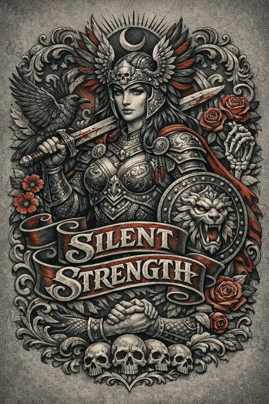 Vintage 3D Tattoo Poster Generator