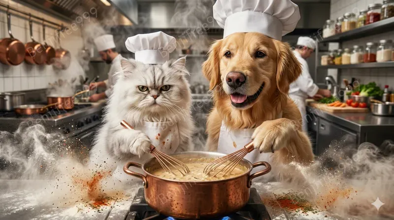 Hyper Realistic Animal Duo Pro Portraits