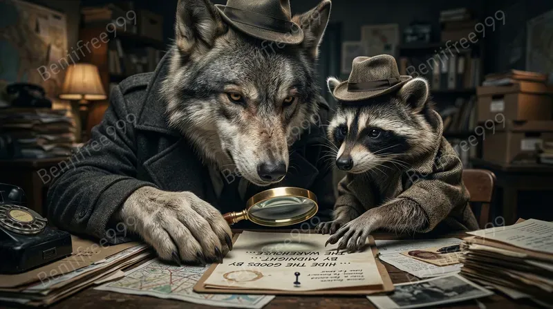 Hyper Realistic Animal Duo Pro Portraits
