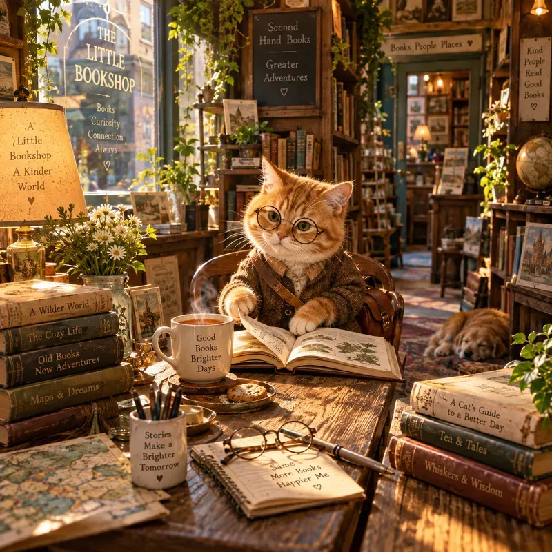 Wholesome Cozy Character Lifestyles