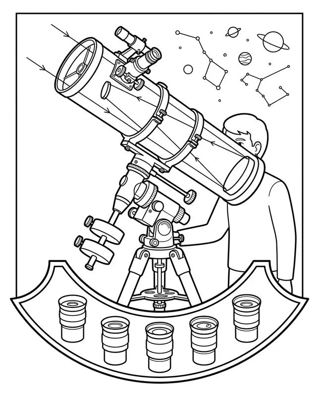 Scientific Instrument Coloring Pages