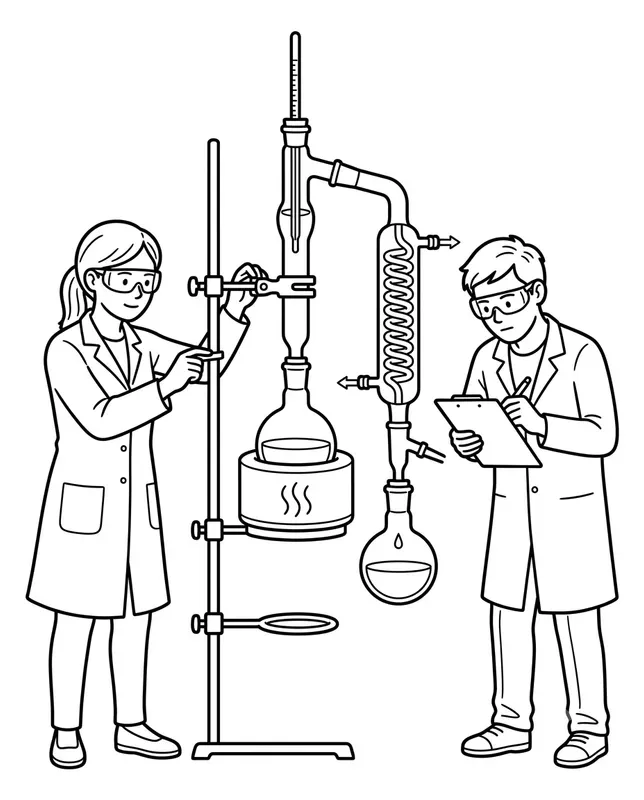 Scientific Instrument Coloring Pages