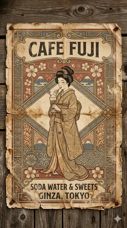 Custom 1920s Japanese Retro Posters