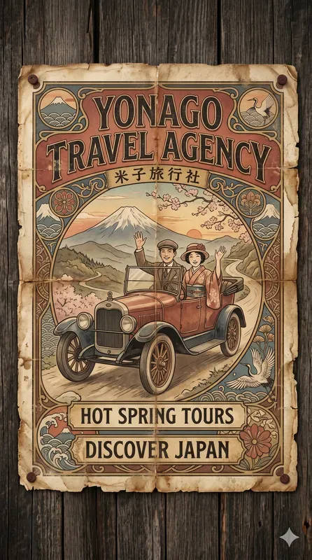 Custom 1920s Japanese Retro Posters