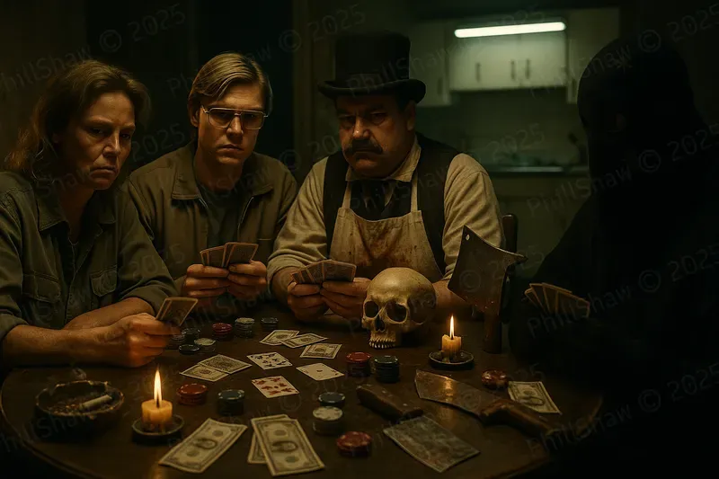 Lets Play Poker Character Scene Photos