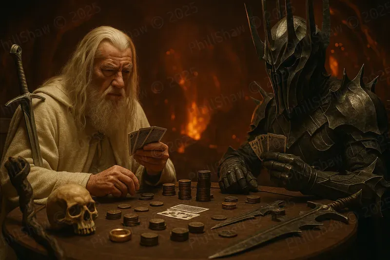 Lets Play Poker Character Scene Photos