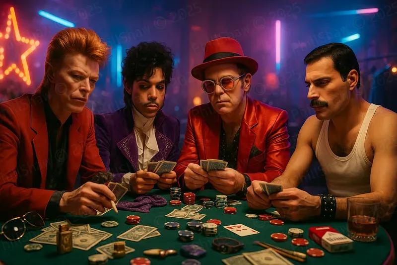 Lets Play Poker Character Scene Photos