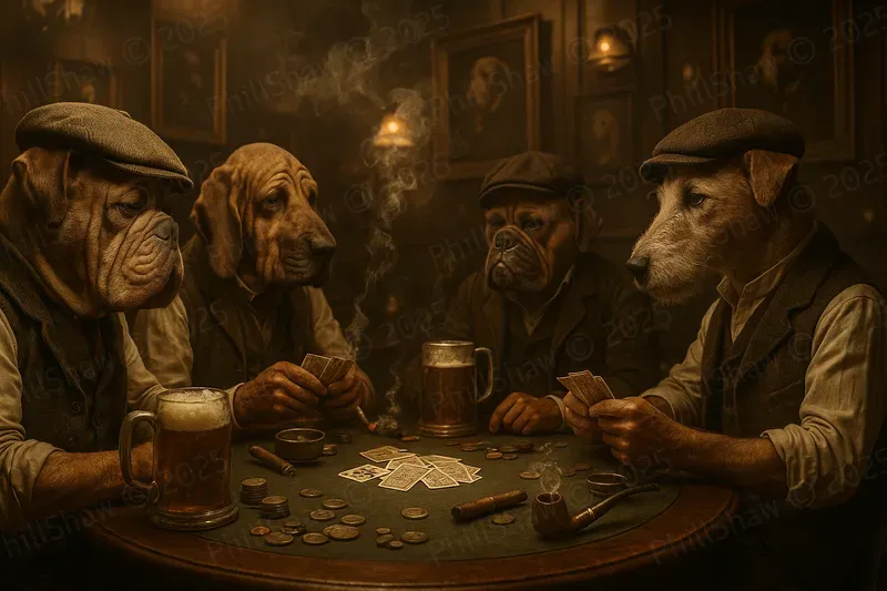 Lets Play Poker Character Scene Photos