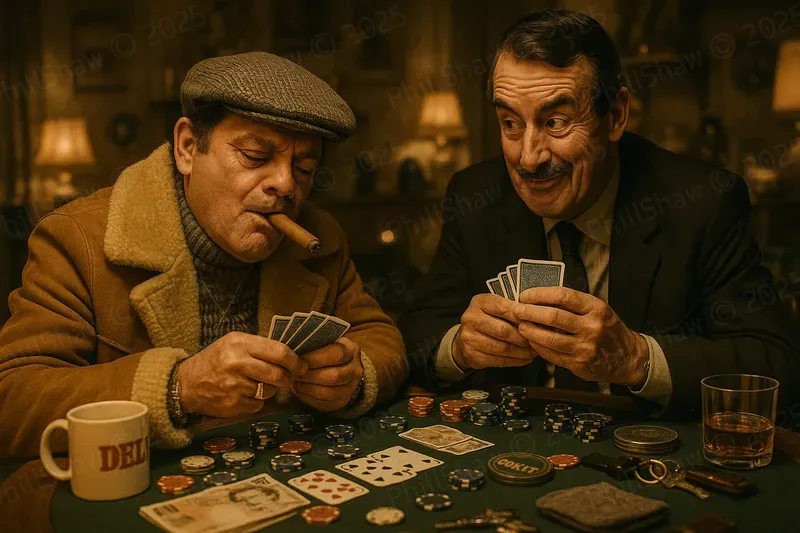 Lets Play Poker Character Scene Photos