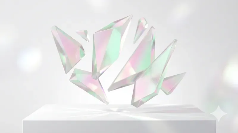 Abstract 3D Liquid Glass Backgrounds