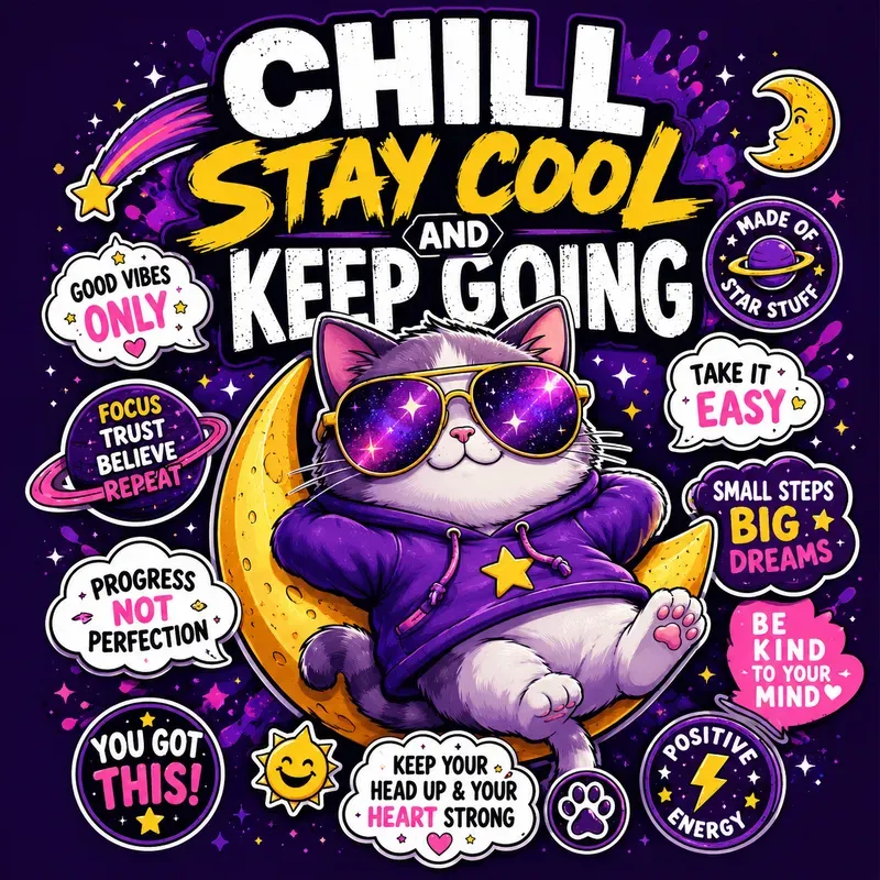 Good Vibes Only Mascot Tshirt Art
