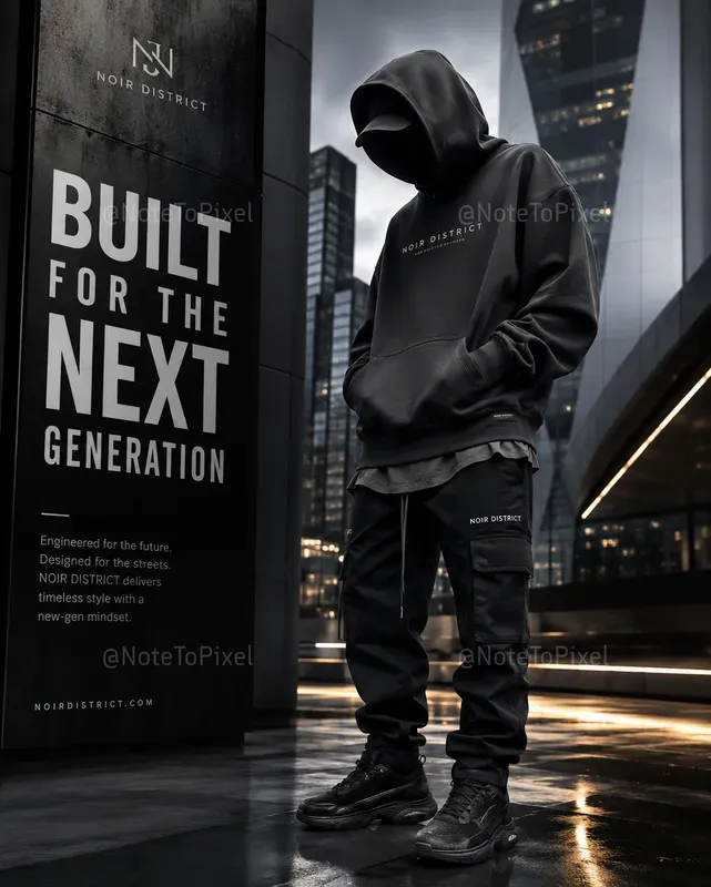 Luxury Streetwear Ads