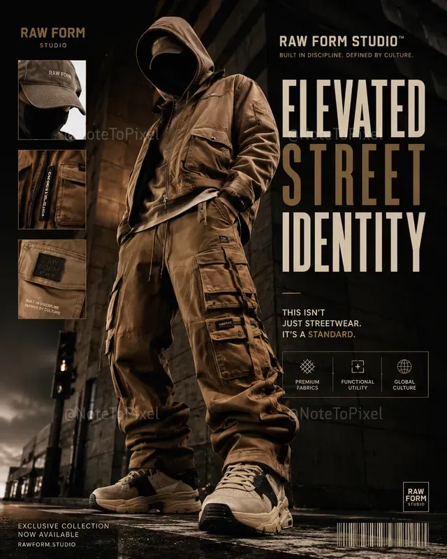 Luxury Streetwear Ads