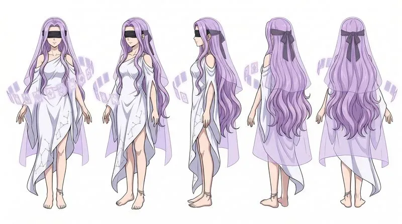 Anime Character Turnarounds