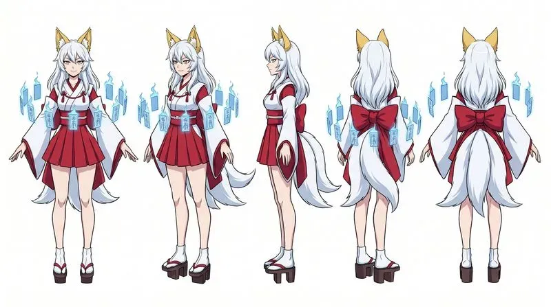 Anime Character Turnarounds