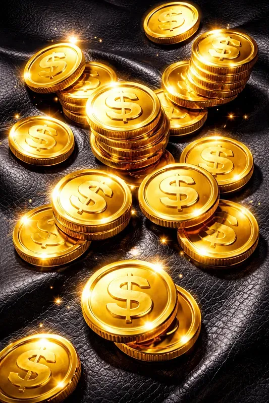 Glossy Pop Art Texture Contrasts