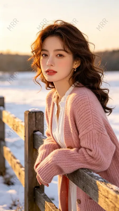 Cinematic Winter Portrait Templates