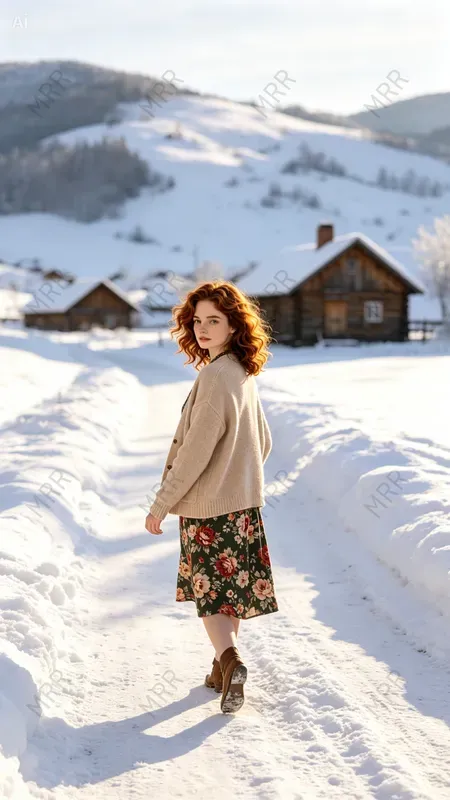 Cinematic Winter Portrait Templates
