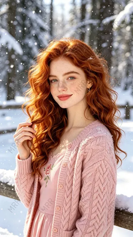 Cinematic Winter Portrait Templates