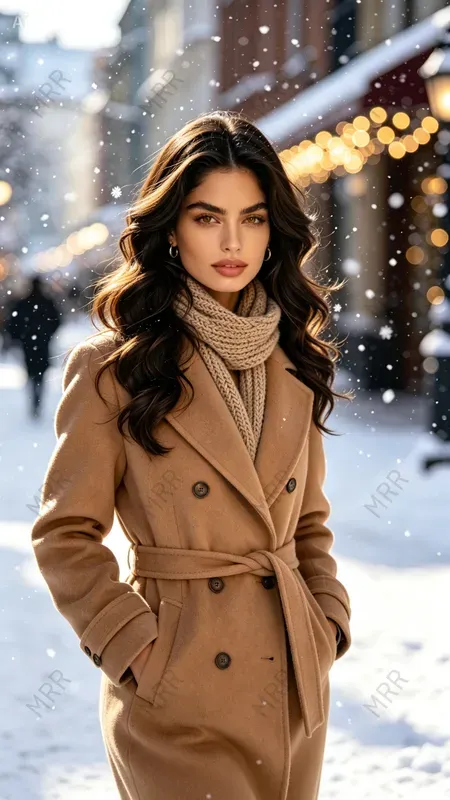 Cinematic Winter Portrait Templates