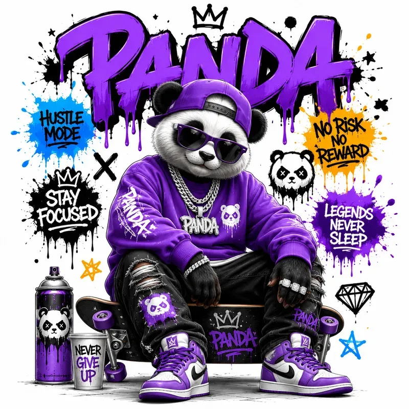 Streetwear Character Tshirt Kits
