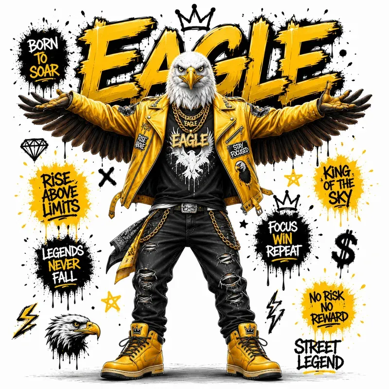 Streetwear Character Tshirt Kits
