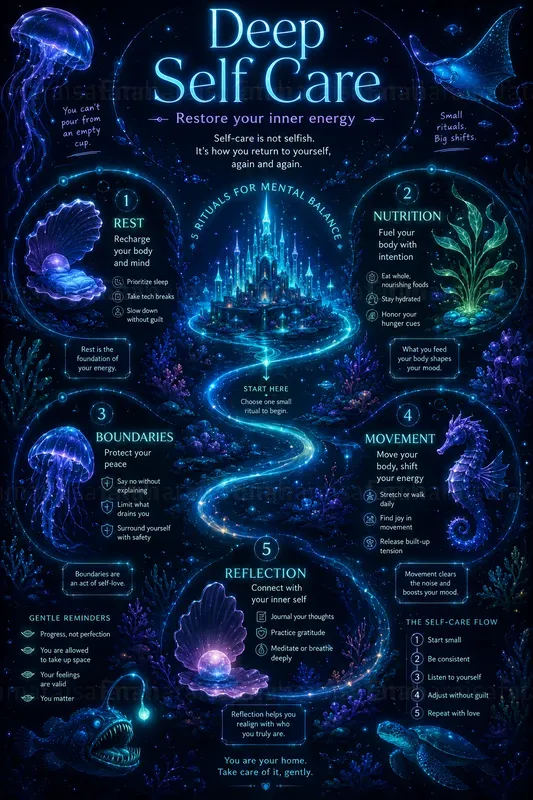 Bioluminescent Infographic Posters