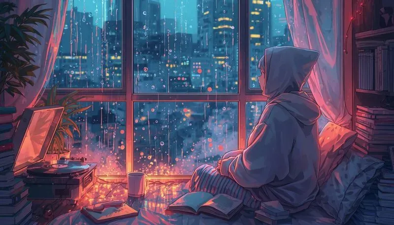 Aesthetic Anime Twilight Room Scenes
