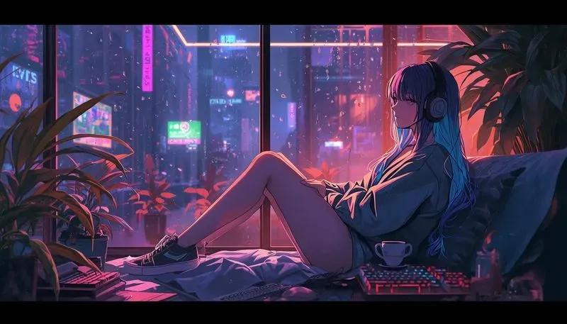 Aesthetic Anime Twilight Room Scenes