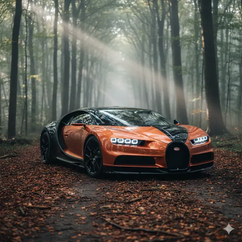 The Gilded Apex Hyperrealistic Cars