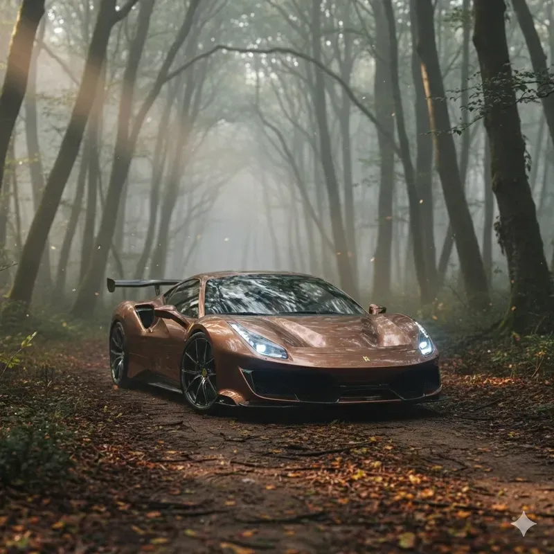 The Gilded Apex Hyperrealistic Cars