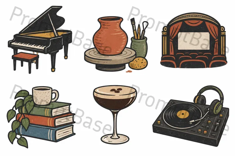Your Lives In 6 Icons