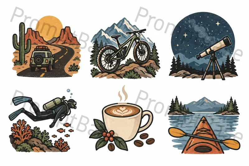 Your Lives In 6 Icons