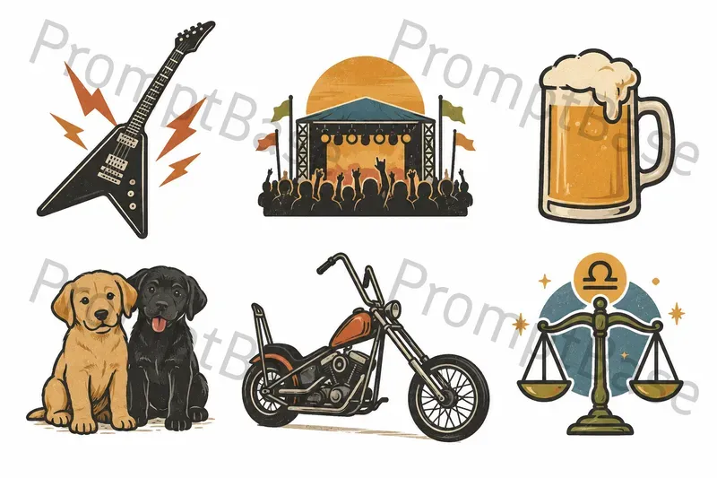Your Lives In 6 Icons