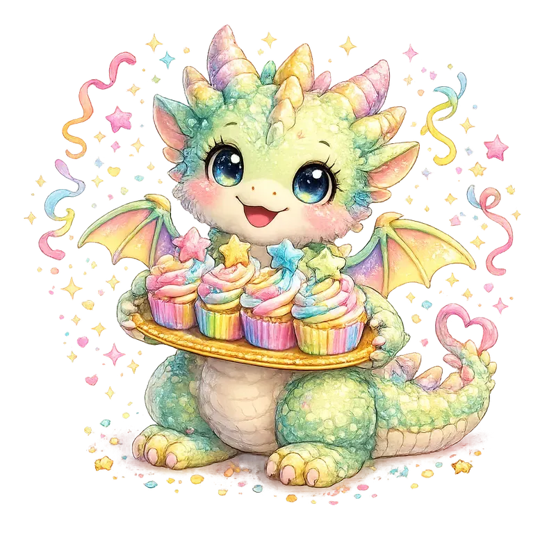Rainbow Kawaii Png Cliparts