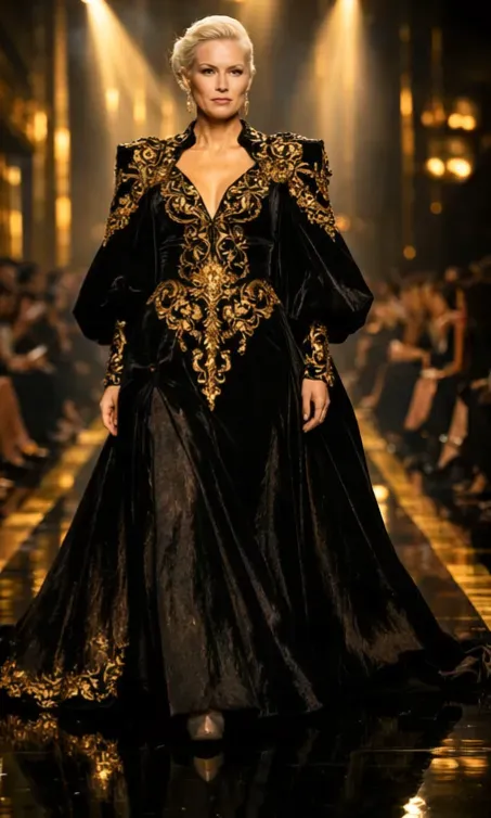 Luxury Black Gold Elite Runway Ultras