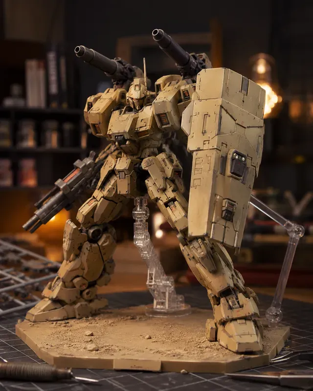 Real Build Mecha Display Photos