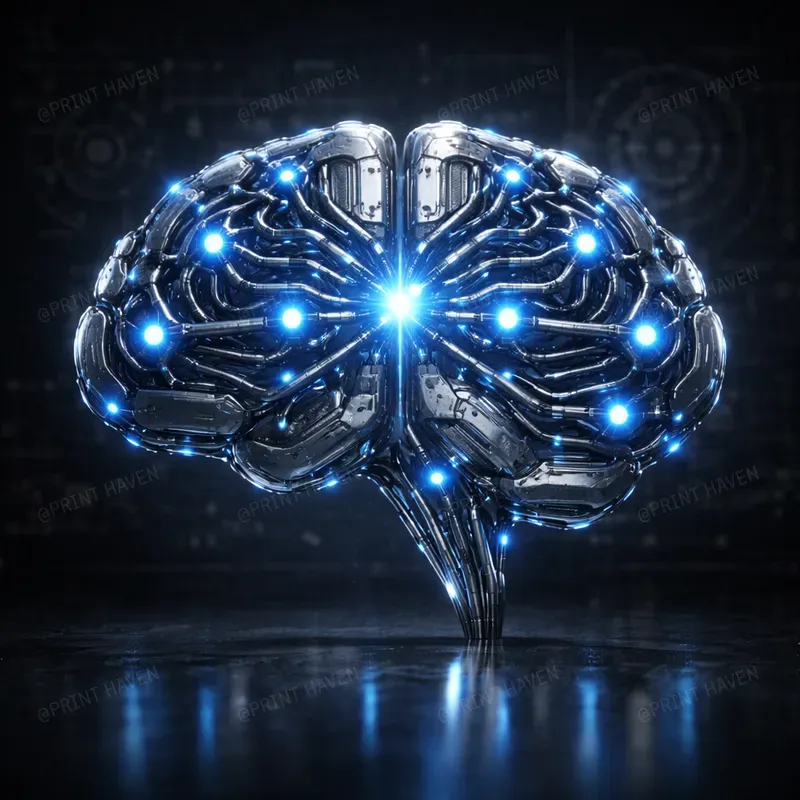 Technical Engineering 3D Logo Renders