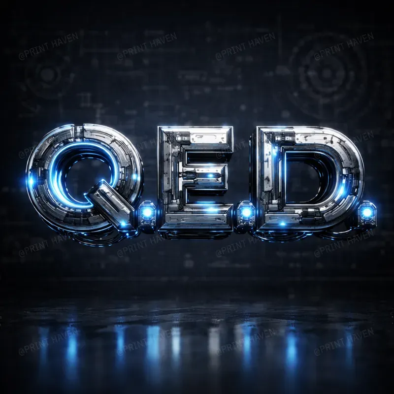Technical Engineering 3D Logo Renders