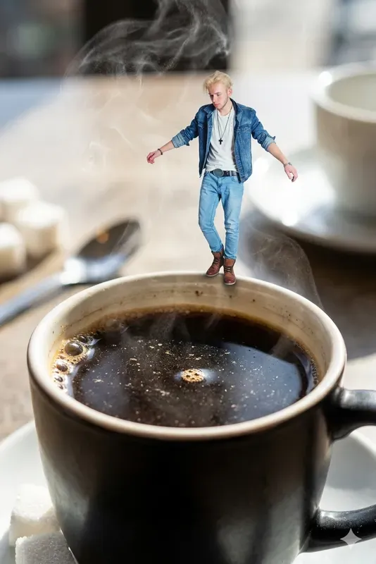 People In Miniature Food Worlds