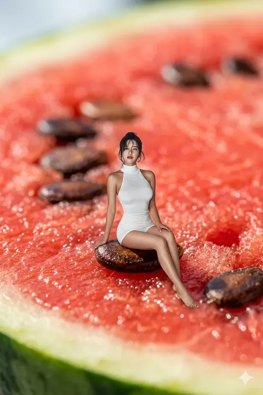 People In Miniature Food Worlds