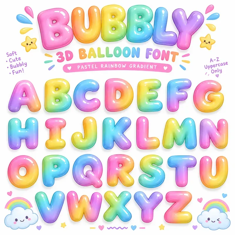 Font Generator Custom Type Pack