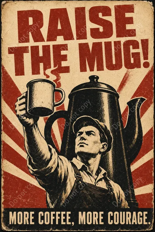 Retro Propaganda Style Posters