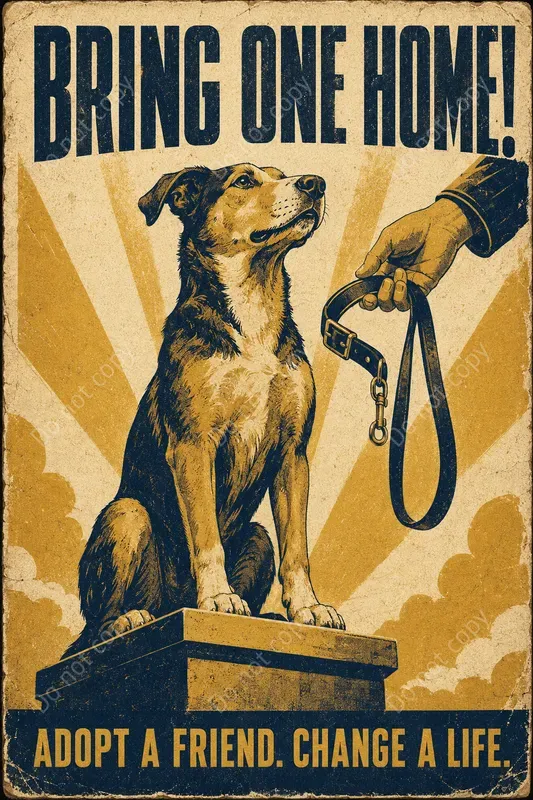 Retro Propaganda Style Posters