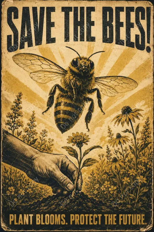 Retro Propaganda Style Posters