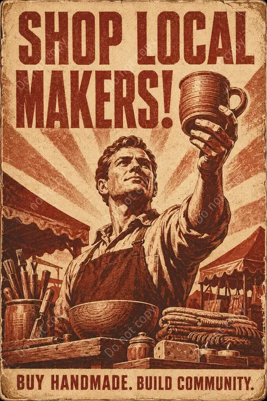 Retro Propaganda Style Posters